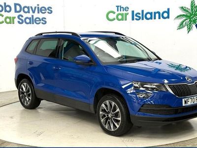 Blue Used 2020 Skoda Karoq SE Drive SUV | £18,500 (Fair price)