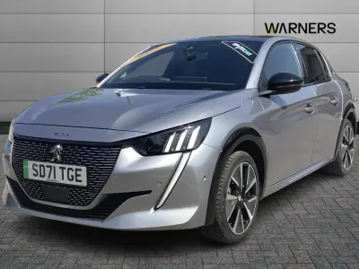 Used Peugeot e-208 GT 98 kW (134 HP) 2021 Grey Hatchback