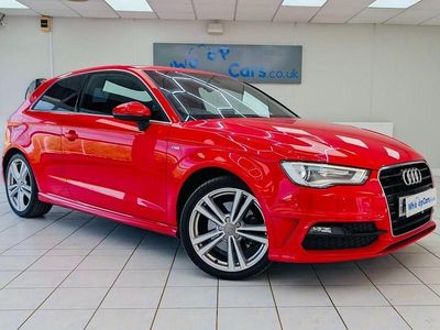 Used Audi A3 S-Line 180 HP (132 kW) 2014 Red Hatchback