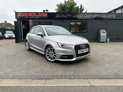 Used Audi A1 S-Line 116 HP (85 kW) 2015 Silver Hatchback