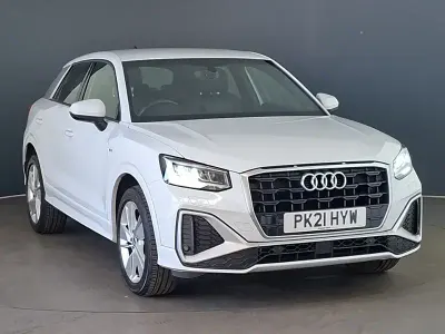 Used Audi Q2 S-Line 110 HP (80 kW) 2021 White SUV