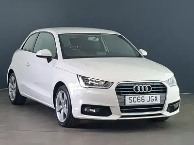 Used Audi A1 Sport 95 HP (69 kW) 2016 White Hatchback