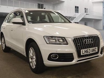 Used Audi Q5 Black Edition 180 HP (132 kW) 2014 Ibis white SUV