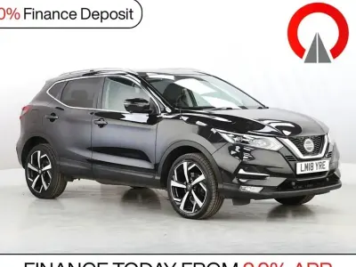 Begagnad Nissan Qashqai S 110 HK (80 kW) 2018 Svart SUV