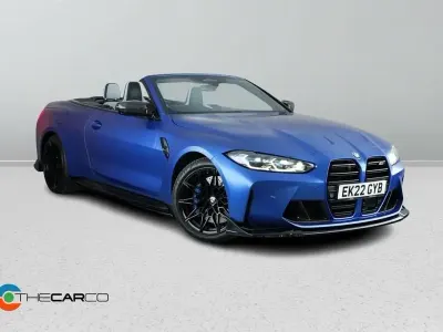 Usado BMW M4 Cabriolet Competition Edition 2022 Azul Descapotable