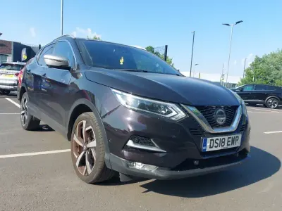 Used Nissan Qashqai Tekna+ 163 HP (119 kW) 2018 Black SUV