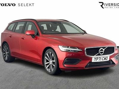 Fusion red Used 2021 Volvo V60 Momentum Estate | £18,990 (Fair price)