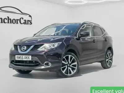 Used Nissan Qashqai Tekna 131 HP (96 kW) 2017 Black SUV