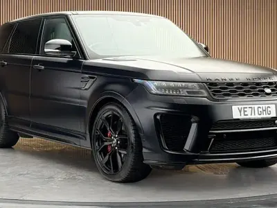 Used Land Rover Range Rover Sport SVR 575 HP (422 kW) 2021 Black SUV