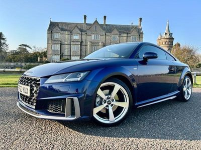 Used Audi TT S-Line 245 HP (180 kW) 2023 Blue Coupe