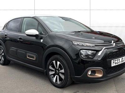 Used Citroën C3 PureTech 83 HP (61 kW) 2023 Black Hatchback