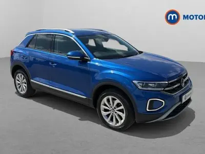 Used VW T-Roc Style 150 HP (110 kW) 2023 Blue SUV