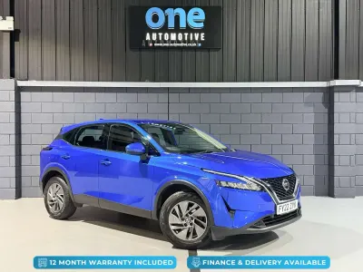 Used Nissan Qashqai Acenta Premium 158 HP (116 kW) 2022 Blue SUV
