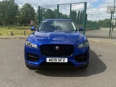 Used Jaguar F-Pace R-Sport 180 HP (132 kW) 2019 Blue SUV