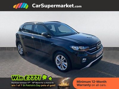 Used VW T-Cross SE 2022 Black SUV