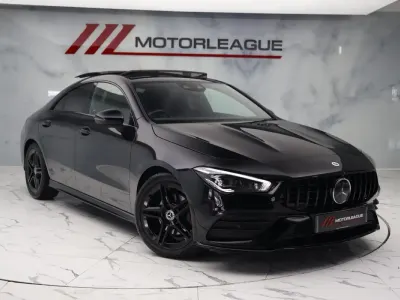 Used Mercedes CLA180 AMG Line Premium Plus 136 HP (100 kW) 2020 Black Coupe