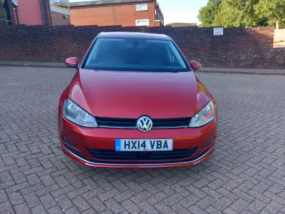 Used VW Golf VII GT 140 HP (102 kW) 2014 Red Hatchback