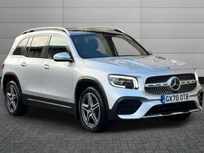 Begagnad Mercedes GLB220 AMG line 190 HK (139 kW) 2020 Silver SUV
