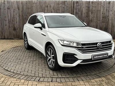 Used VW Touareg R-line 286 HP (210 kW) 2019 White SUV