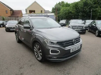 Used VW T-Roc R-line 150 HP (110 kW) 2020 Grey SUV