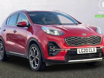 Used Kia Sportage GT-Line 136 HP (100 kW) 2020 Red SUV
