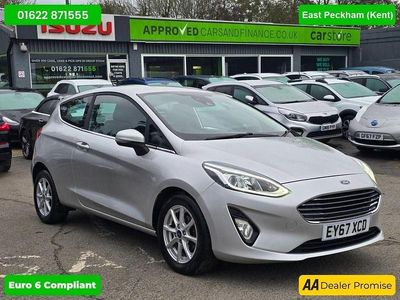 Used Ford Fiesta Zetec 70 HP (51 kW) 2017 Silver Hatchback