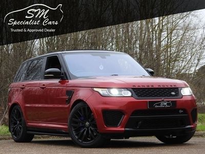 used Land Rover Range Rover Sport Svr 5.0 V8 SVR Auto 4WD Euro 6 (s/s) 5dr APPLY FOR FINANCE ON OUR WEBSITE