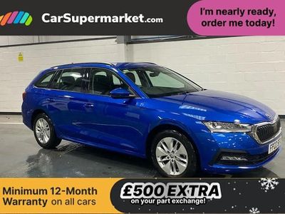Blue Used 2022 Skoda Octavia SE Technology Estate | £15,697 (Fair price)