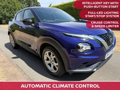 Used Nissan Juke N-Connecta 114 HP (83 kW) 2022 Blue SUV