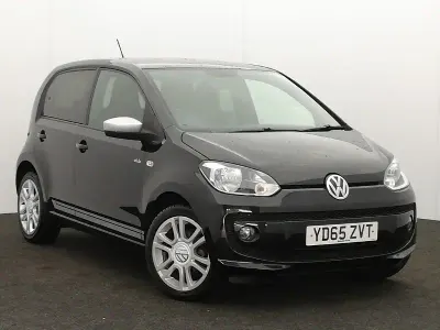 Used VW up! CLUB 75 HP (55 kW) 2015 Black Hatchback