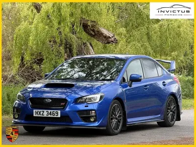 Used Subaru WRX STI 2015 Blue Sedan