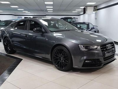 Grey Used 2016 Audi A5 Sportback Black Edition Hatchback | £11,449 (Fair price)