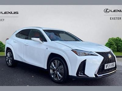 White Used 2024 Lexus UX 300h Sport Line SUV | £30,990 (Fair price)
