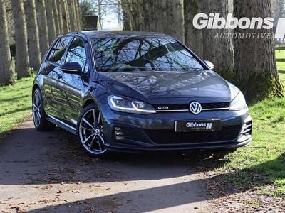 Used VW Golf VII GTD 184 HP (135 kW) 2018 Blue Hatchback