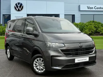 New VW T7 Pro 150 HP (110 kW) 2026 Grey Van