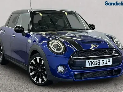 Used Mini Cooper S Exclusive 192 HP (141 kW) 2019 Blue Hatchback