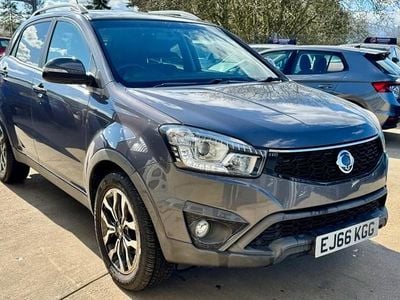Used Ssangyong (KGM) Korando 178 HP (130 kW) 2016 Grey SUV