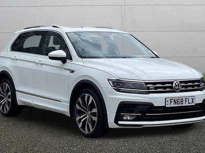 Used VW Tiguan R-line 150 HP (110 kW) 2018 White SUV