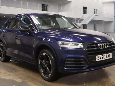 Used Audi Q5 Black Edition 299 HP (219 kW) 2020 Blue SUV