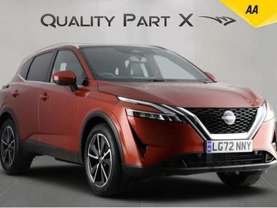 Red Used 2022 Nissan Qashqai Tekna SUV | £19,486 (Fair price)
