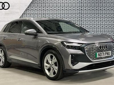 Used Audi Q4 e-tron S-Line 150 kW (204 HP) 2021 Grey SUV