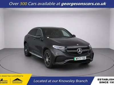 Used Mercedes EQC400 AMG line 300 kW (408 HP) 2021 Grey SUV