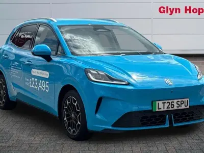 Used MG MG4 EV 117 kW (160 HP) 2026 Blue Hatchback
