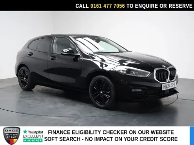 Used BMW 118 Sport Line 136 HP (100 kW) 2024 Black Hatchback