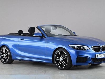 Begagnad BMW 218 M Sport 136 HK (100 kW) 2021 Blå Cab