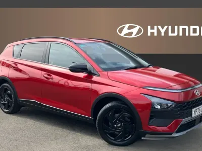 Used Hyundai Bayon Blackline 90 HP (66 kW) 2025 Red SUV