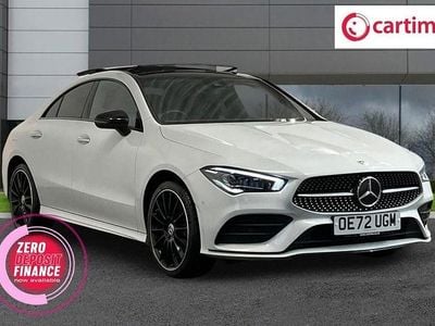 White Used 2022 Mercedes CLA250e AMG Line Premium Plus Sedan | £22,990 (Fair price)