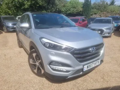 Used Hyundai Tucson Premium SE 141 HP (103 kW) 2017 Silver SUV
