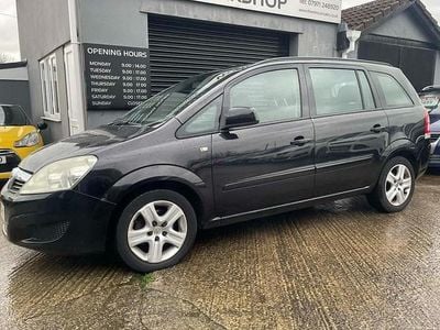 Used Vauxhall Zafira 115 HP (84 kW) 2010 Black MPV