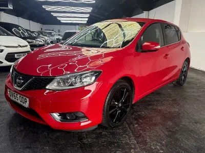 Used Nissan Pulsar N-TEC 110 HP (80 kW) 2015 Red Hatchback